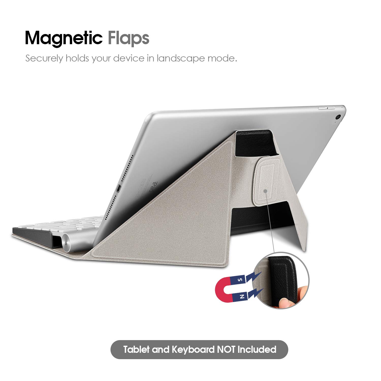 Amazon.co.jp: Lakko Fintie Apple Magicキーボードケース(ブラック